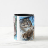 Abyssinian Chat Sleeping Tasse (Zentrum)