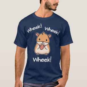 Abyssinianzüchter Piggy Hamster flauschige Furche T-Shirt