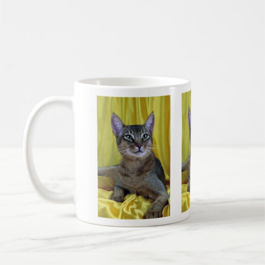 Abyssinier, üblich kaffeetasse (Links)