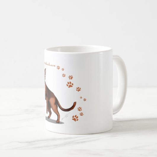 Abyssinisch Kaffeetasse (VorderseiteRechts)