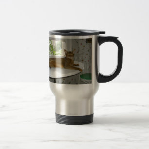 Abyssinische Katzen-Reise-Tasse Reisebecher