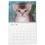 Abyssinischer Katzen-Kalender Kalender (Jan 2027)