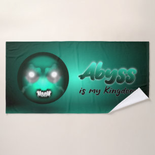 Abyssmoji-Badetuch Badehandtuch