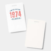 Abzeichen 1974 ausweis (Front & Back)