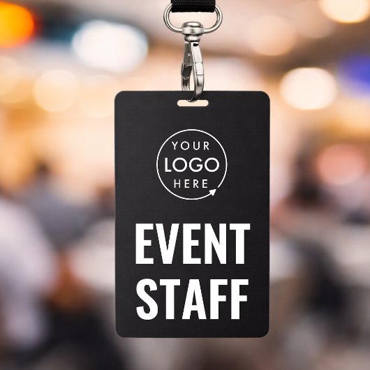 Abzeichen 3x5 Eventpersonal | Vertikale Ausweiskar Ausweis