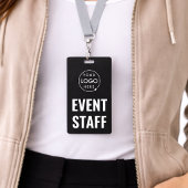 Abzeichen 3x5 Eventpersonal | Vertikale Ausweiskar Ausweis
