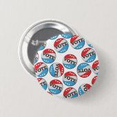 Abzeichen abstimmen button (Vorne & Hinten)