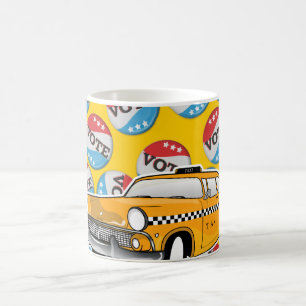Abzeichen abstimmen kaffeetasse