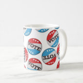 Abzeichen abstimmen kaffeetasse (VorderseiteRechts)