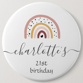 Abzeichen anpassen - Regenbogenlachs Button