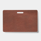 Abzeichen aus Leder - Horizontal Ausweis (Rückseite)