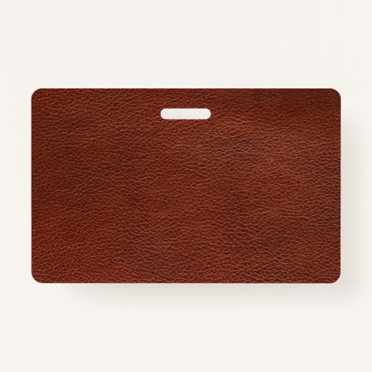 Abzeichen aus Leder - Horizontal Ausweis (Vorderseite)