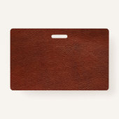 Abzeichen aus Leder - Horizontal Ausweis (Rückseite)