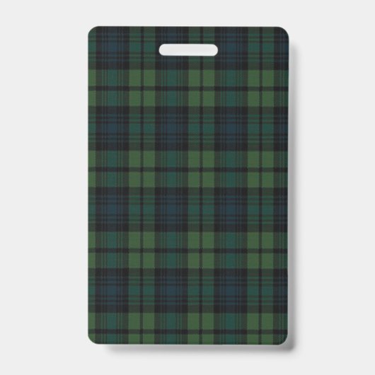 Abzeichen aus Tartan Ausweis (Vorderseite)