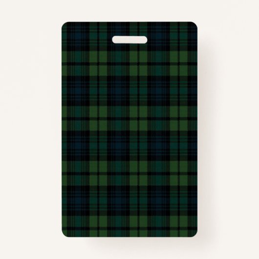 Abzeichen aus Tartan Ausweis (Vorderseite)