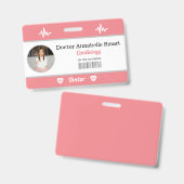 Abzeichen Ausweis (Vorder- & Rückseite)