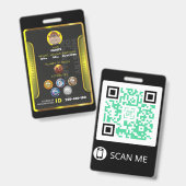 Abzeichen  ausweis (Vorder- & Rückseite)