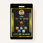 Abzeichen ausweis (Vorderseite)