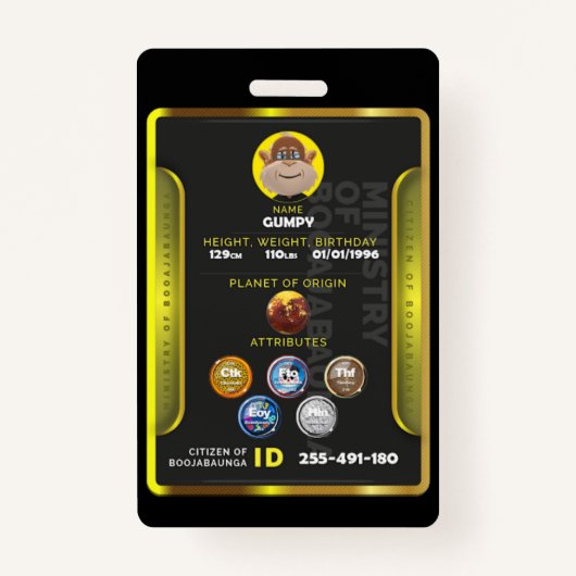 Abzeichen ausweis (Vorderseite)