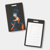 Abzeichen Ausweis (Vorder- & Rückseite)