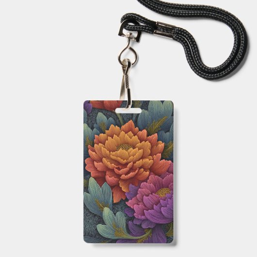 Abzeichen Ausweis (Vorderseite mit Lanyard)