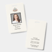 Abzeichen Ausweis (Vorder- & Rückseite)