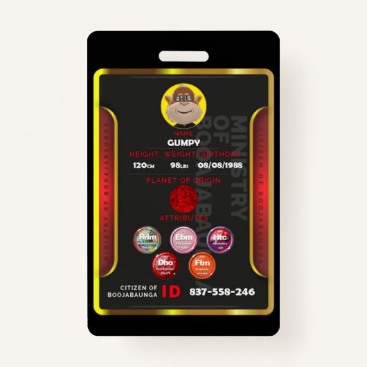 Abzeichen ausweis (Vorderseite)