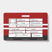 Abzeichen Ausweis (Rückseite)