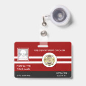 Abzeichen Ausweis (Vorderseite mit Ausziehbar)