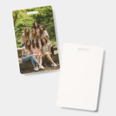 Abzeichen Ausweis (Vorder- & Rückseite)