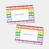 Abzeichen Ausweis (Vorder- & Rückseite)