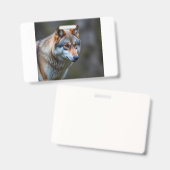 Abzeichen ausweis (Vorder- & Rückseite)