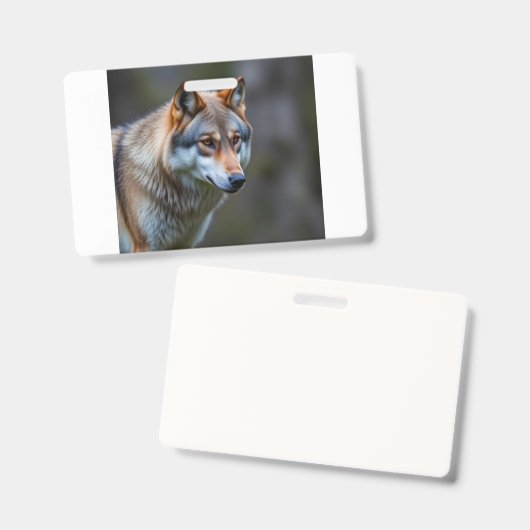 Abzeichen ausweis (Vorder- & Rückseite)