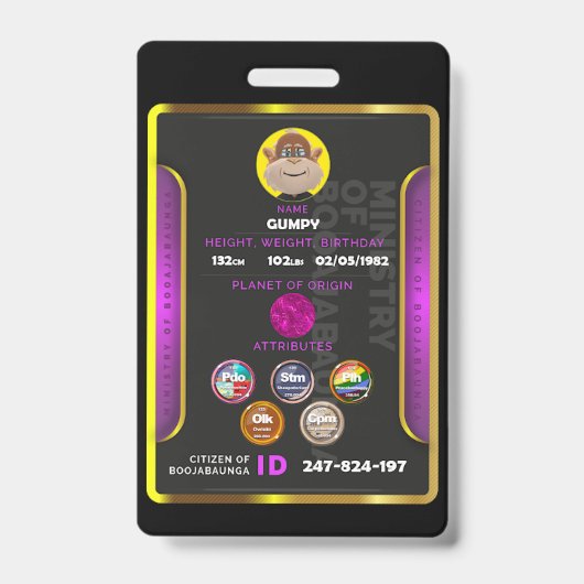 Abzeichen ausweis (Vorderseite)