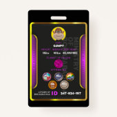 Abzeichen ausweis (Vorderseite)