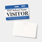 Abzeichen Ausweis (Vorder- & Rückseite)