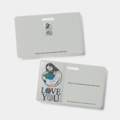 Abzeichen  ausweis (Vorder- & Rückseite)