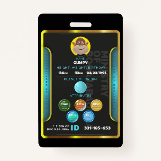 Abzeichen ausweis (Vorderseite)