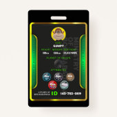 Abzeichen ausweis (Vorderseite)