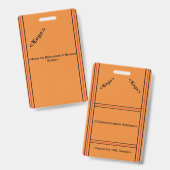 Abzeichen Ausweis (Front & Back)