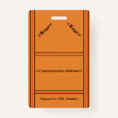 Abzeichen Ausweis (Rückseite)