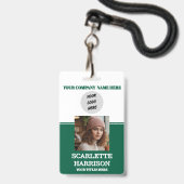 Abzeichen Ausweis (Vorderseite mit Lanyard)