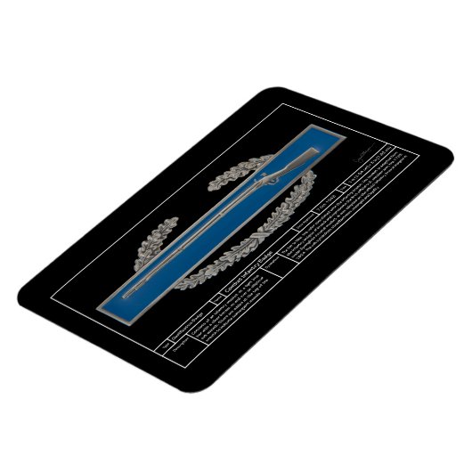 Abzeichen bekämpfen Infanterie Magnet (Linke Seite)