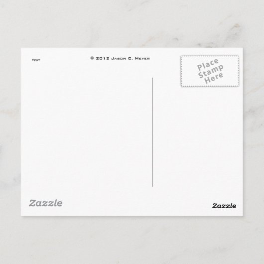 Abzeichen bekämpfen Infanterie Postkarte (Rückseite)