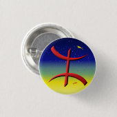 Abzeichen berbère button (Vorne & Hinten)