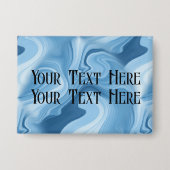 Abzeichen Blue Marble personalisieren Button (Vorderseite)