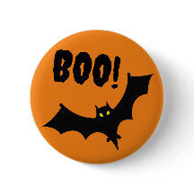 Abzeichen - Boo! Bat Halloween