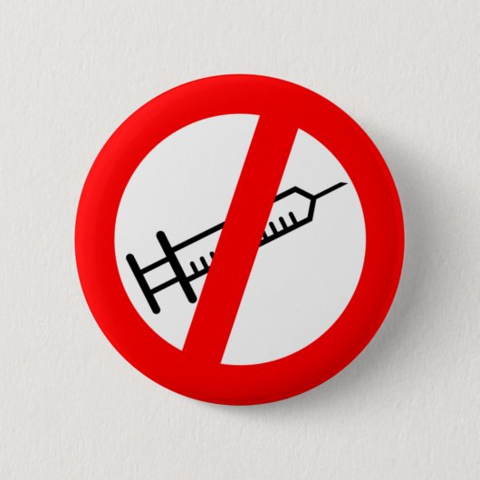 Abzeichen/Bouton Anti Vax Button (Vorderseite)