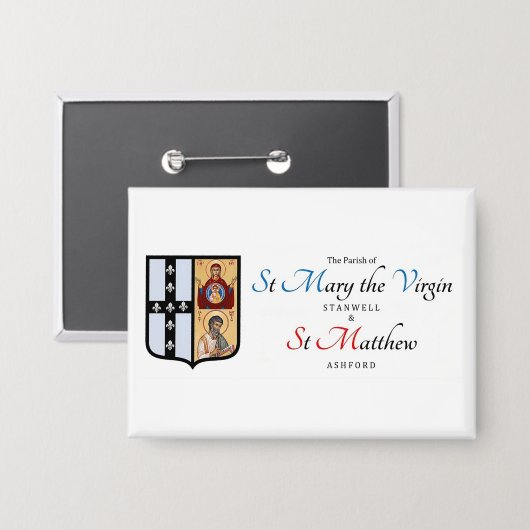 Abzeichen Button (Vorderseite/Rückseite)