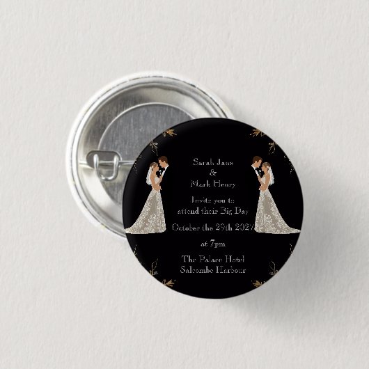 Abzeichen Button (Vorne & Hinten)